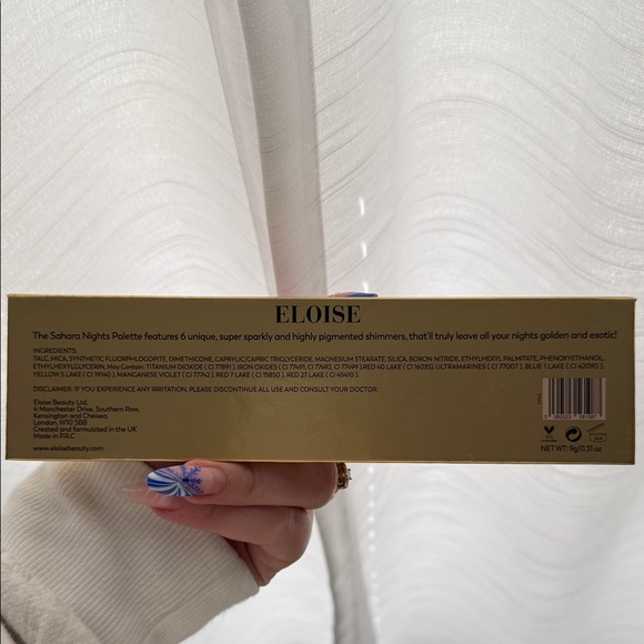Eloise Sahara Nights Eyeshadow Palette - Gold - Picture 4 of 4